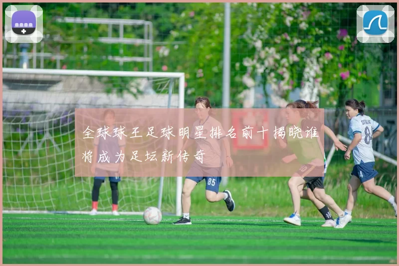 全球球王足球明星排名前十揭晓谁将成为足坛新传奇