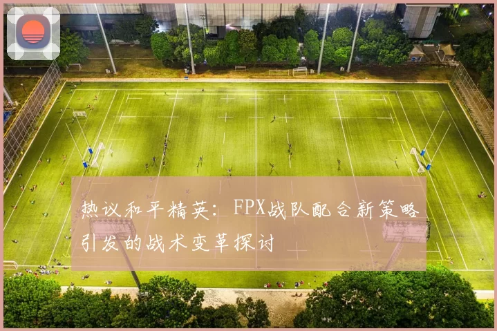 热议和平精英：FPX战队配合新策略引发的战术变革探讨