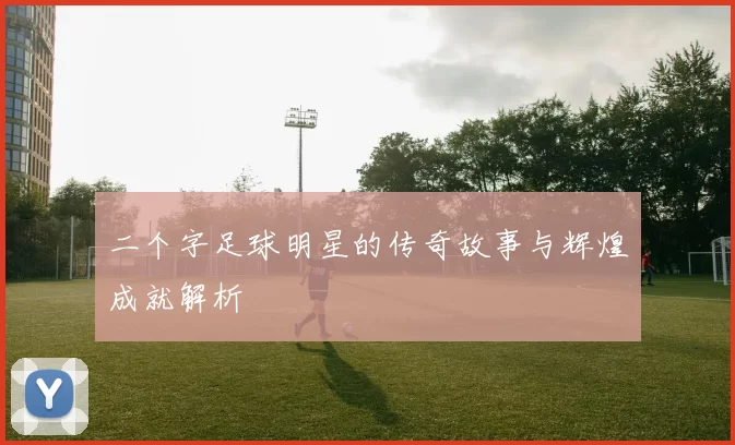 二个字足球明星的传奇故事与辉煌成就解析