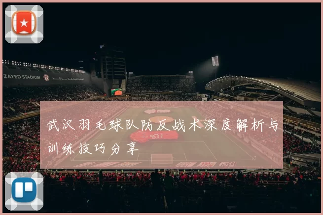 武汉羽毛球队防反战术深度解析与训练技巧分享